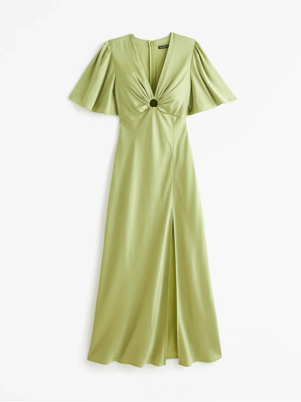 Abercrombie Angel Sleeve O-Ring Gown